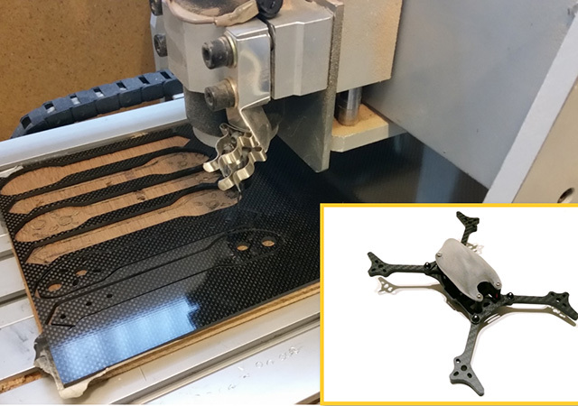 Asset Metal Pilotless Aircraft CNC Parts